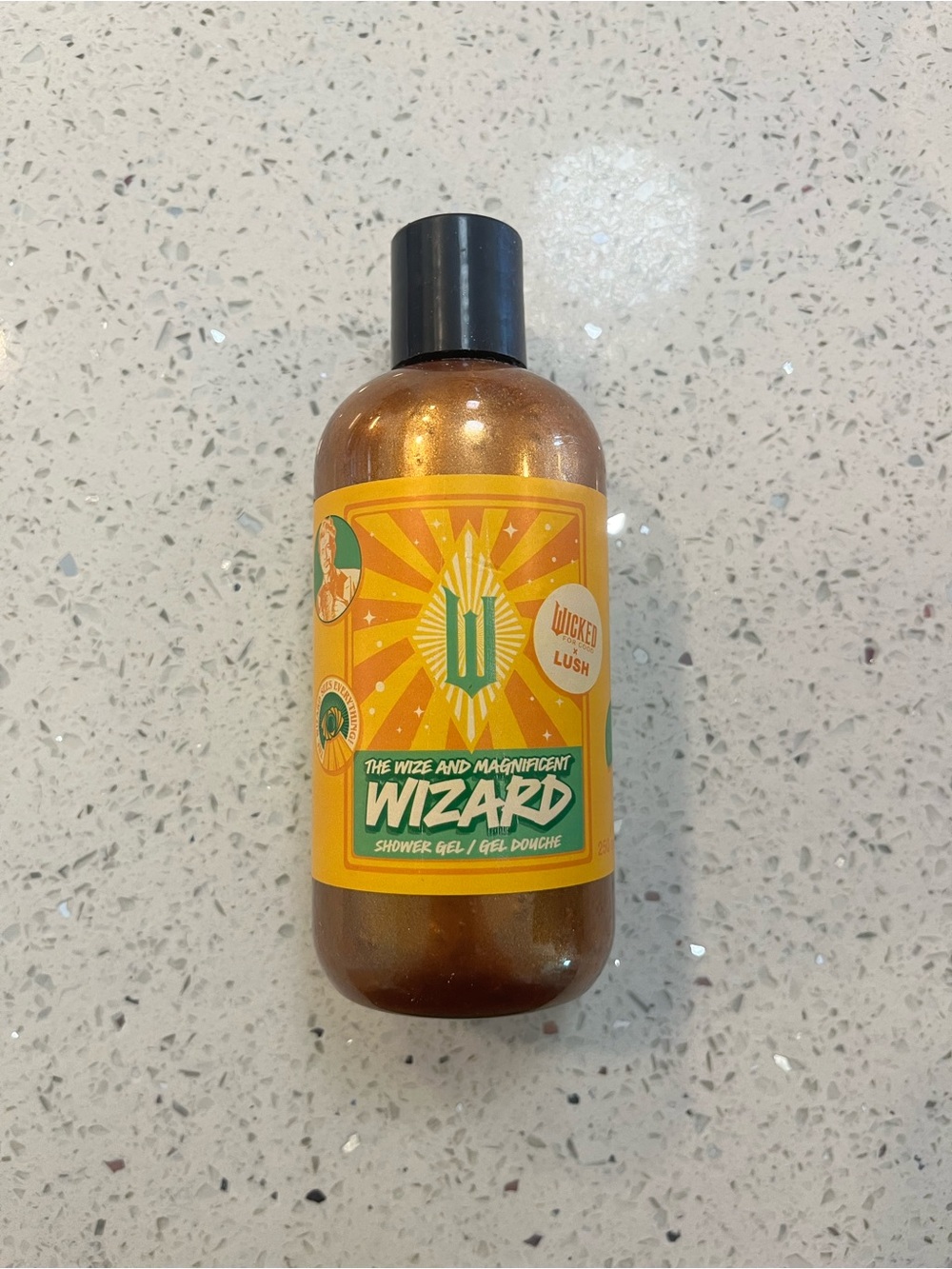 LUSH Wizard Shower Gel — Shimmery Brown BRAND NEW 250ml